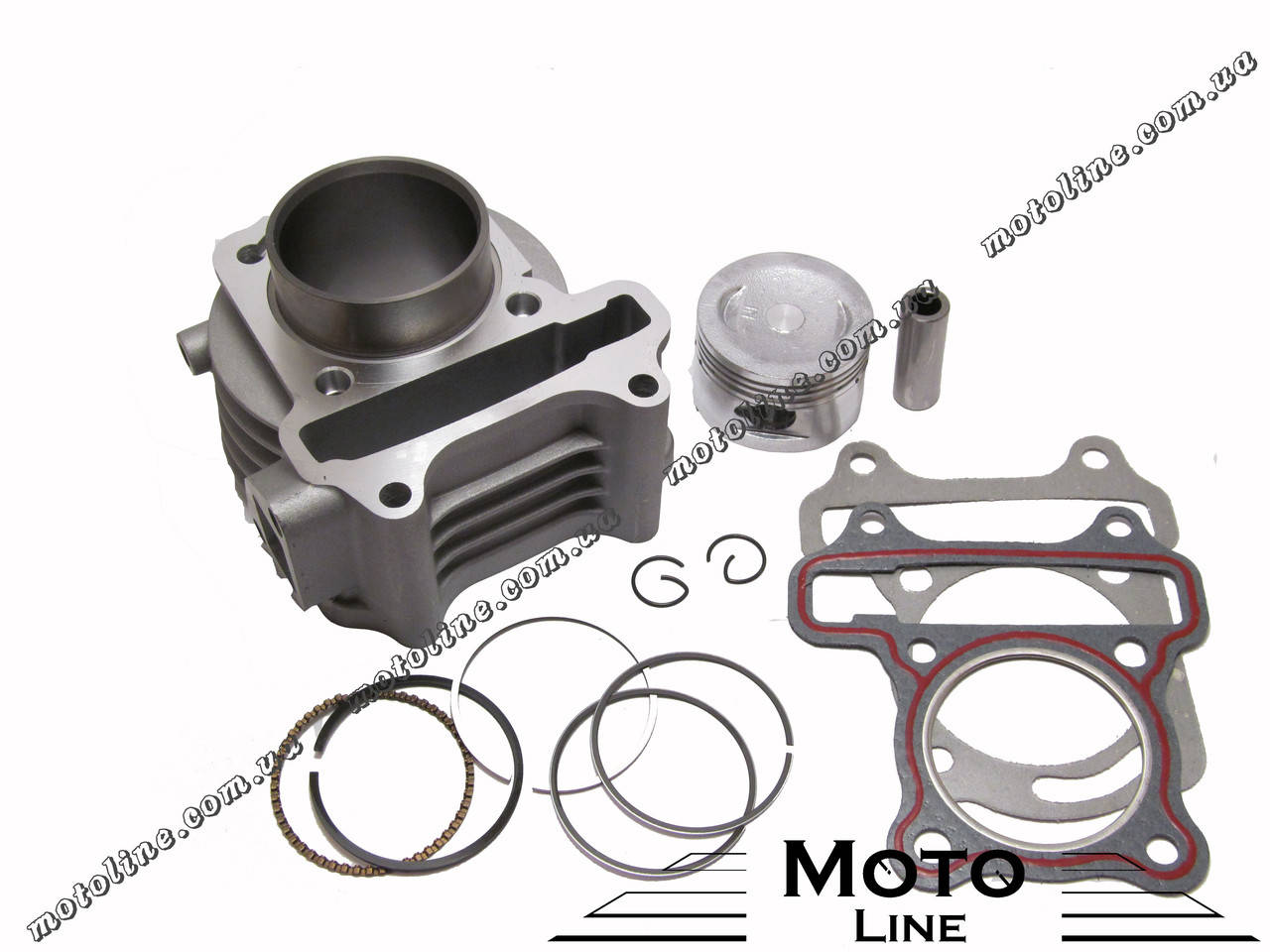 

Цилиндро поршневая группа ЦПГ на скутер 4т GY6/139QMB/QMI 80cc D=47мм Kurosawa Mototech