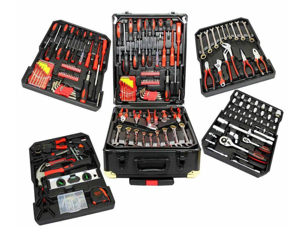 

Большой набор инструментов Platinum Tools с трещоткой | Набор ключей 409 pcs
