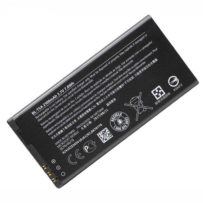 

Аккумулятор Nokia BL-T5A (2220 mAh)