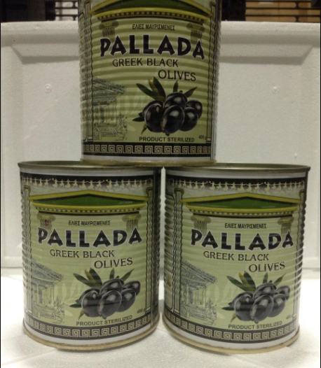 

Маслины Pallada Греческие без косточки 0,4 кг Греческие Оливки Паллада без косточки