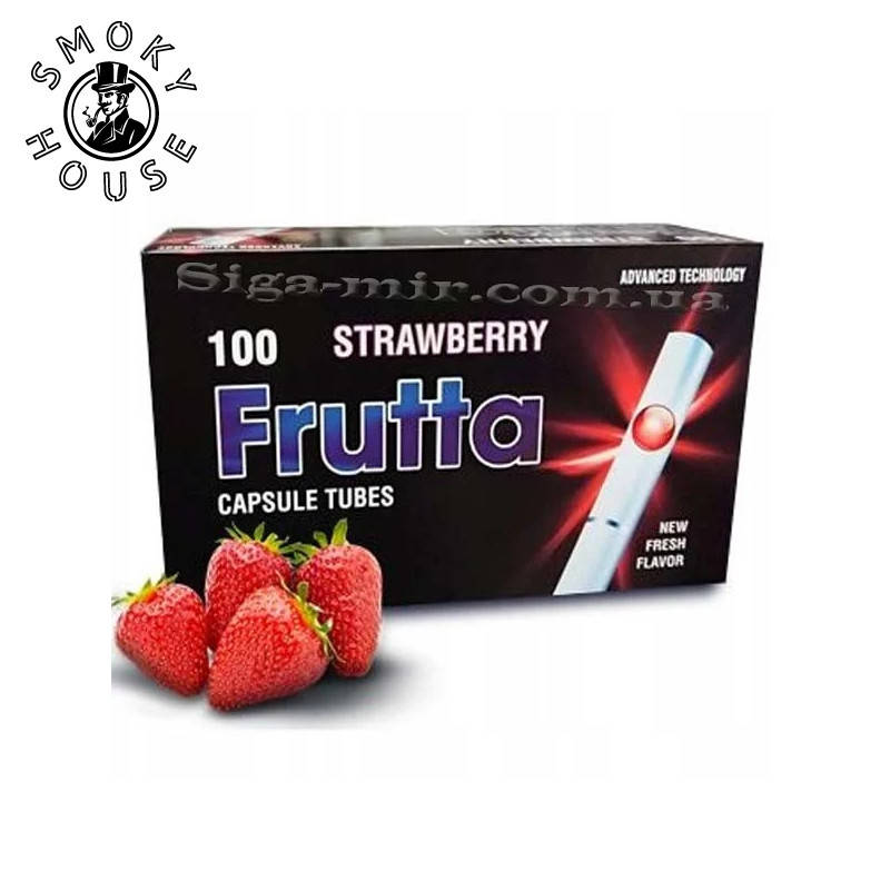 

Гильзы для сигарет Frutta 100 шт (клубника)