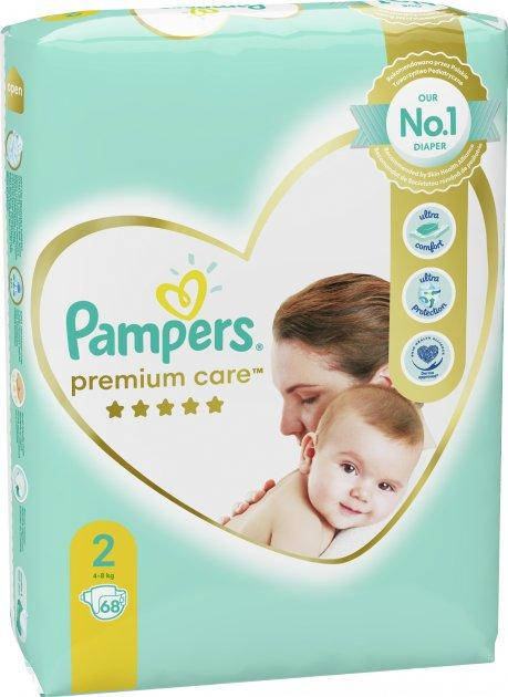 

Подгузники Pampers Premium Care 2 (4-8 кг), 68 шт