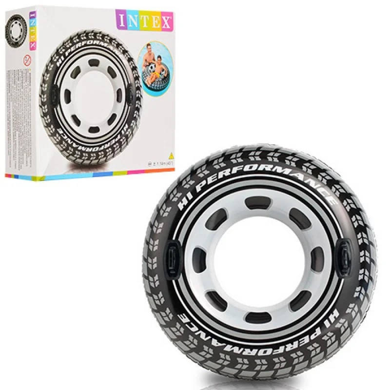 

Надувной круг Intex 56268 Шина с ручками 114 см