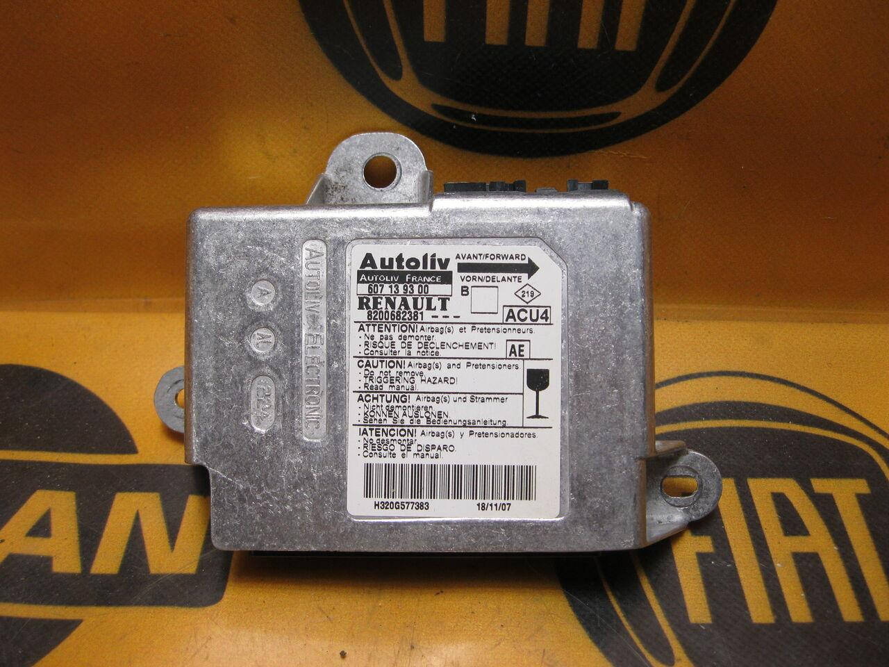 

Б/У Блок управления Airbag RENAULT MEGANE II 8200682381