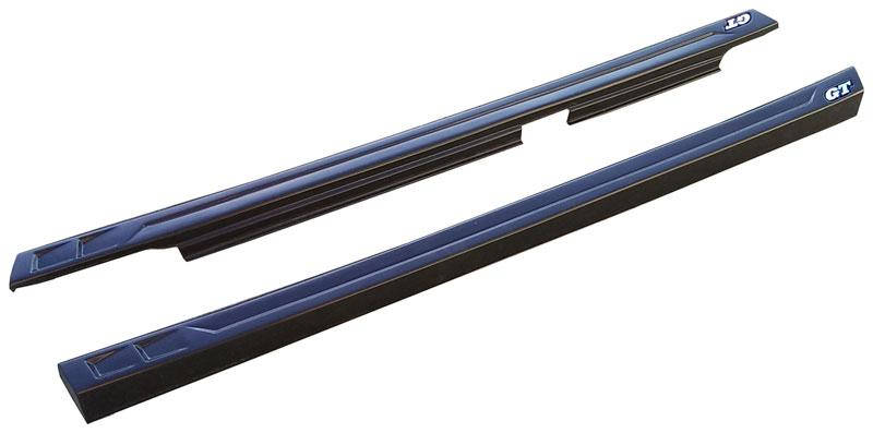 

Накладки на пороги ВАЗ 2101 - 2107 GT лапша (под покраску), Черный