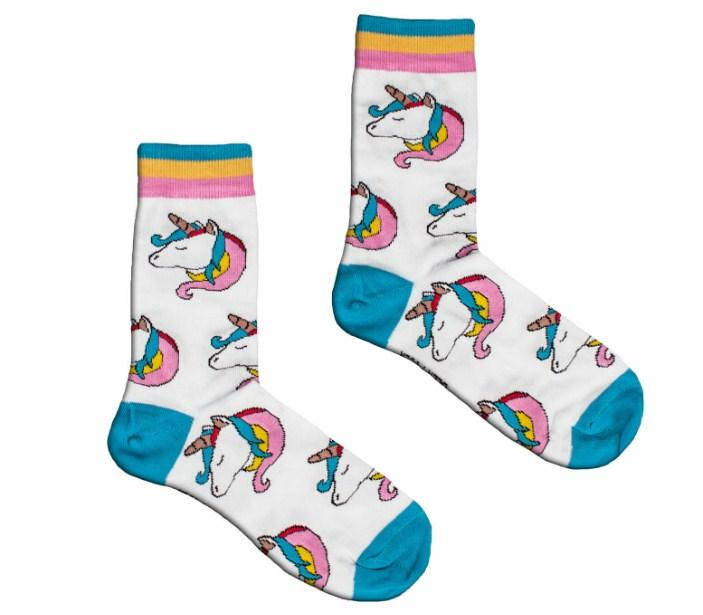 

Носки Единорожки