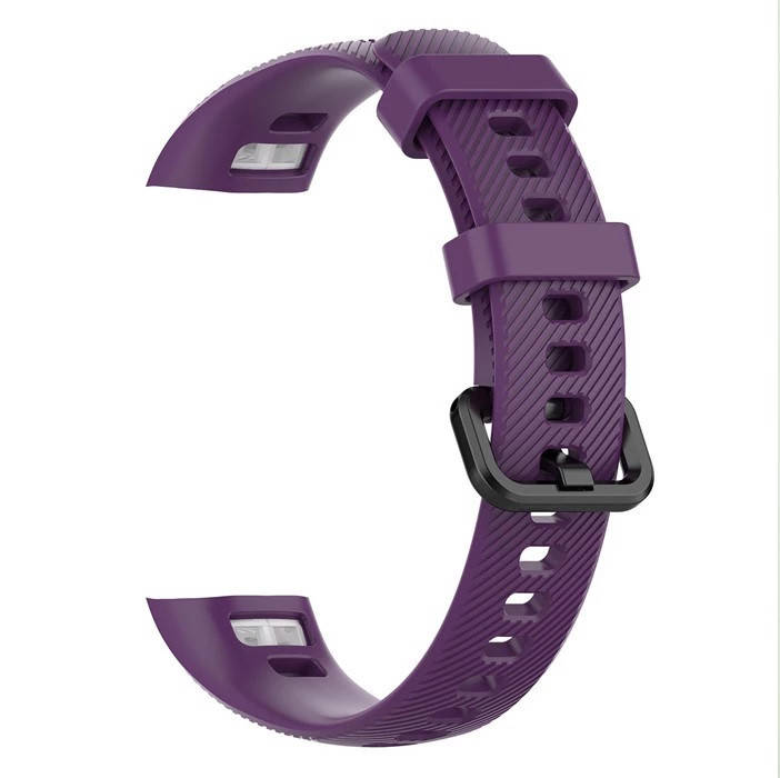 

Ремешок Honor band 4 и Band 5. Фиолетовый с фиксаторами