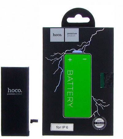 

Аккумуляторная батарея iPhone 6 (Hoco) (1810mAh)