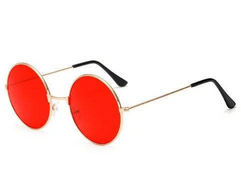 

Солнцезащитные очки круглые красные Avatar, Красный