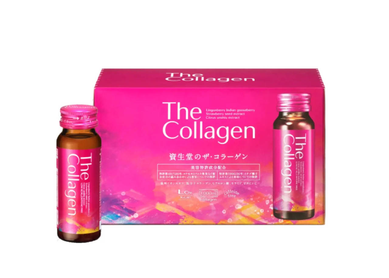 

Питьевой коллаген, The Collagen Drink, Shiseido, 10х50 мл