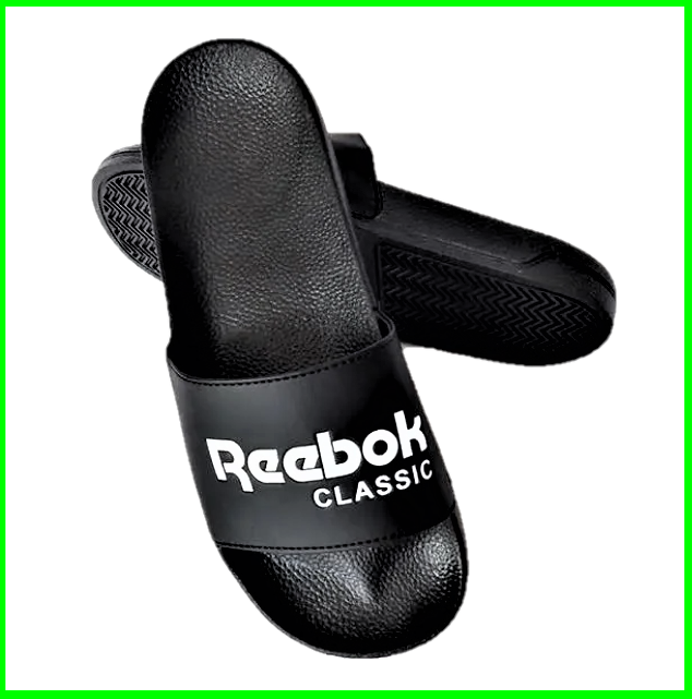 

Мужские Шлёпанцы Тапочки Reebok Сланцы Рибок Чёрные (размеры: 40,43,44), Черный