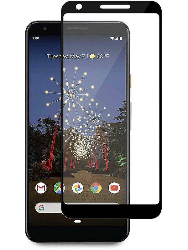 

Защитное стекло Full screen PowerPlant для Google Pixel 3a XL, Black, Черный