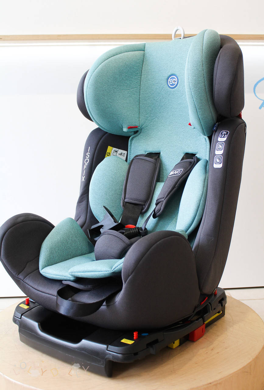 

Автокресло El Camino ME 1041 Bravo Isofix Браво Royal Turquoise