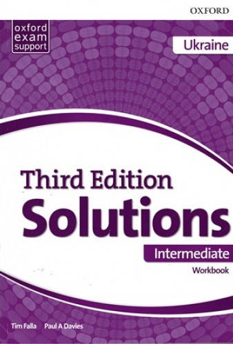 

Solutions 3rd Edition Intermediate Workbook Ukraine (Рабочая тетрадь)