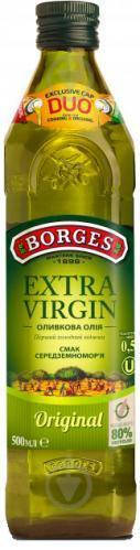 

Олія оливкова Extra Virgin Original 500мл Borges