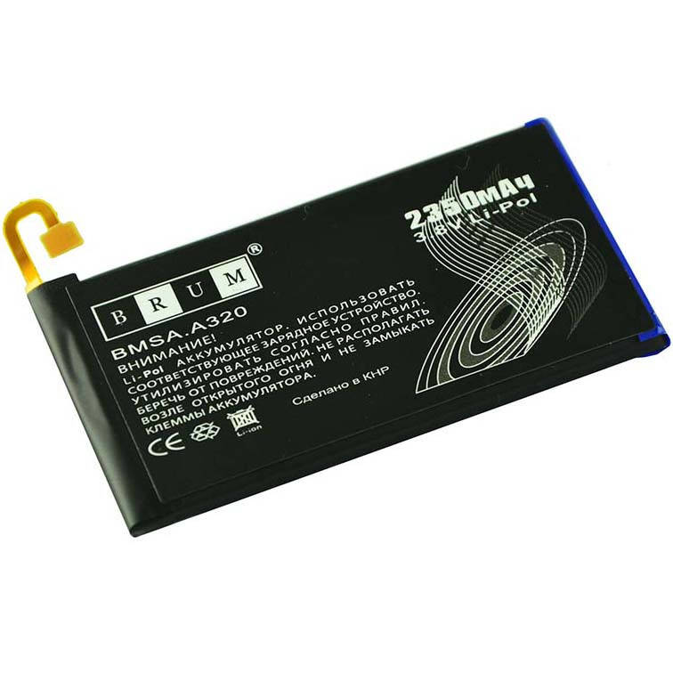 

Аккумулятор Brum Standard Samsung A3 A320 (EB-BA320ABE) (2350mAh)
