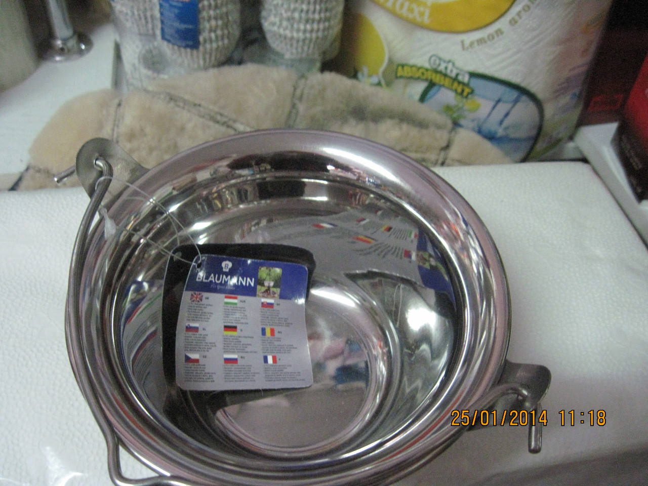 

Посуда котелок для бограча Венгрия 750 мл