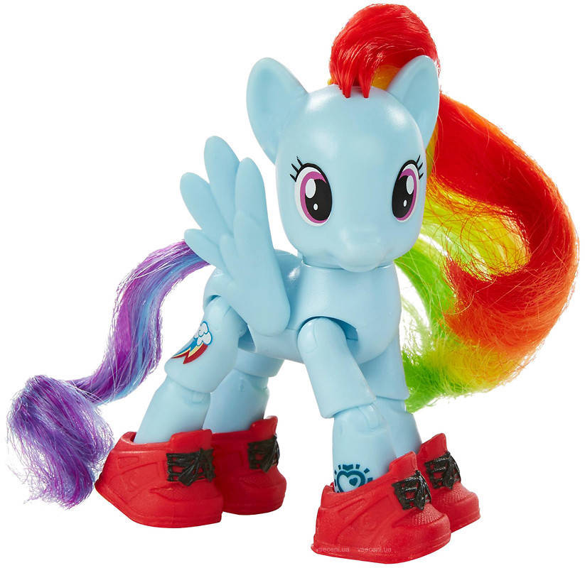 

My Little Pony Friendship Is Magic Rainbow Dash Sightseeing Figure Травень Літл Поні Веселка з артикуляцією