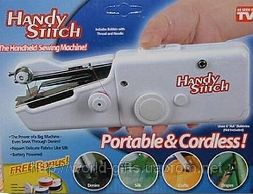 

Купить Миниатюрная ручная швейная машинка Handy Stitch