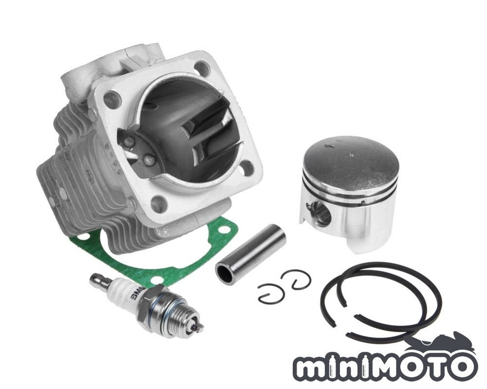 

Цилиндр (поршневая) минимото Ø44 р-12 (свеча+прокладка) детский мотоцикл и квадроцикл, mini ATV / Cross 50 2Т