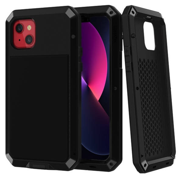

Противоударный чехол Lunatik Taktik лунатик на болтах для iPhone 13, Черный