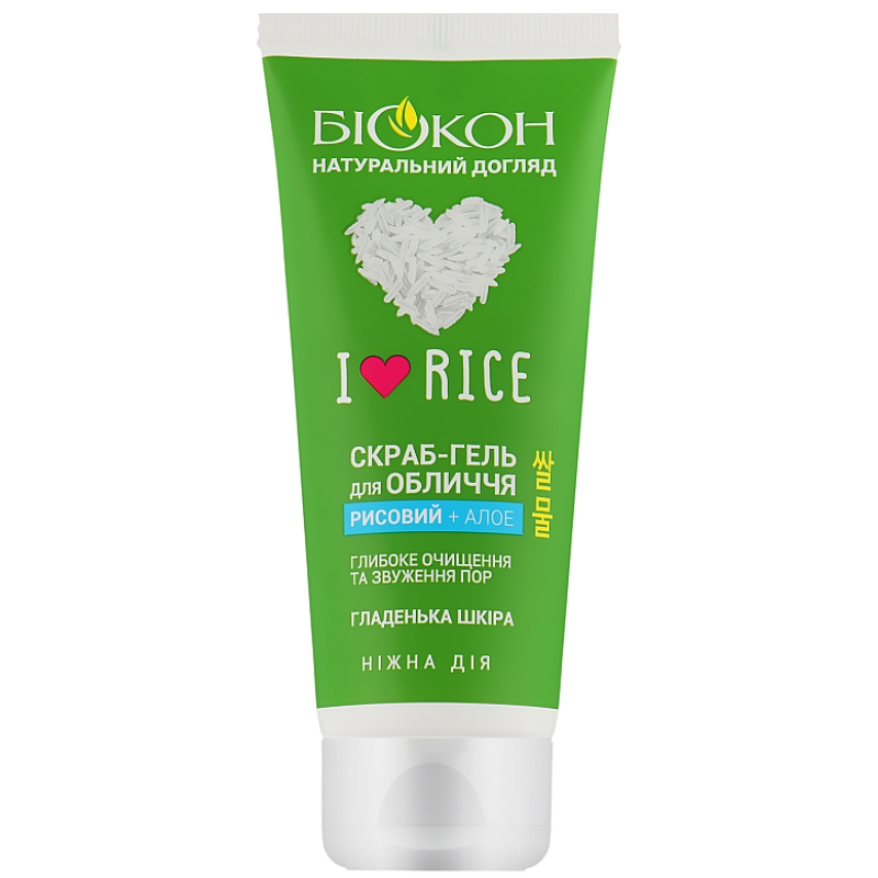 

Скраб-гель для лица "I Love Rice" Биокон 90ml
