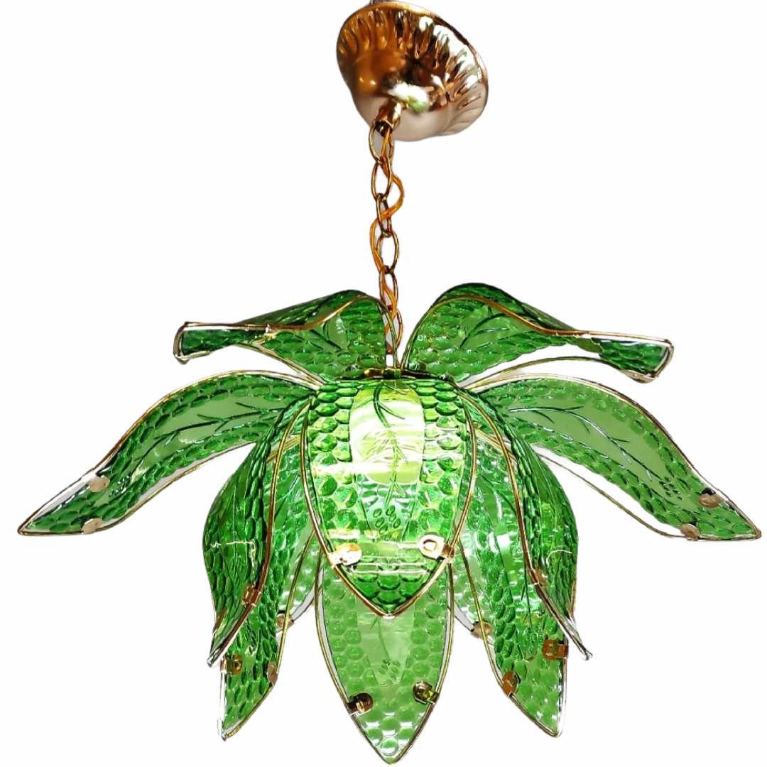 

Люстра лотос зеленая Sirius, Зелёный