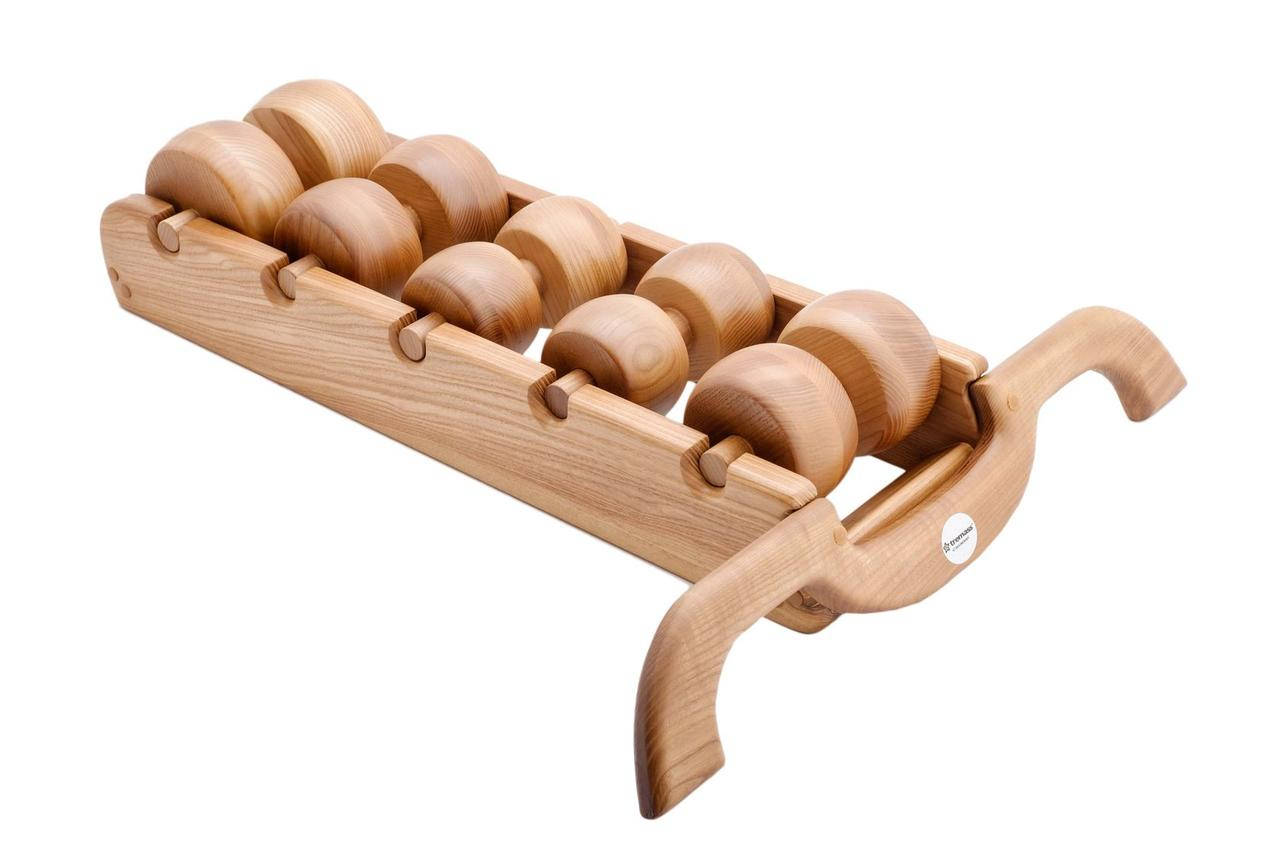 

Экомассажер тренажер Разумовского Tremass Doctor Natural массажер роликовый для спины