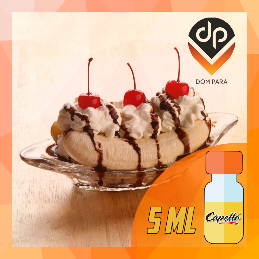

Ароматизатор Capella Banana Split 5 мл | Банановый десерт