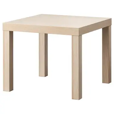 

IKEA журнальный столик LACK, под беленый дуб, 55x55 см (ИКЕА ЛАКК)