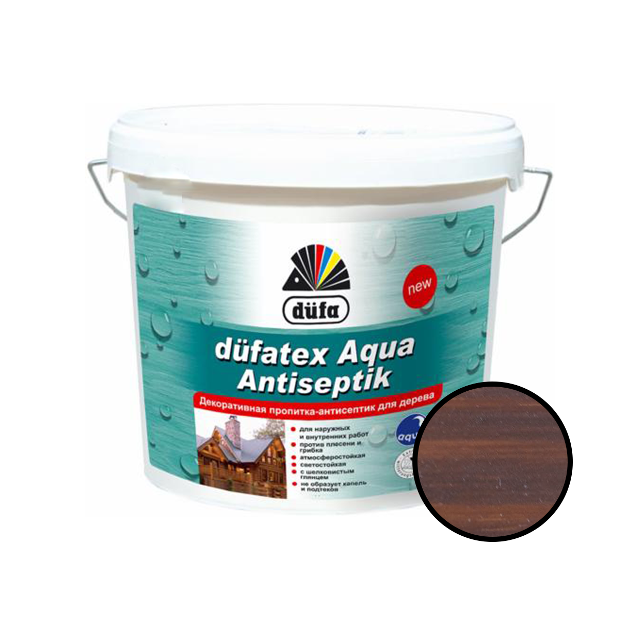 

Антисептик для дерева Dufa Dufatex Aqua Antiseptik махагон 10л
