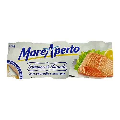 

Філе лосося Маре Аперто Mare Aperto 80g/3*80g 24пач/ящ (Код : 00-00001513)