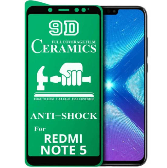 

Захисна плівка Ceramic Xiaomi Redmi Note 5 Full Glue black