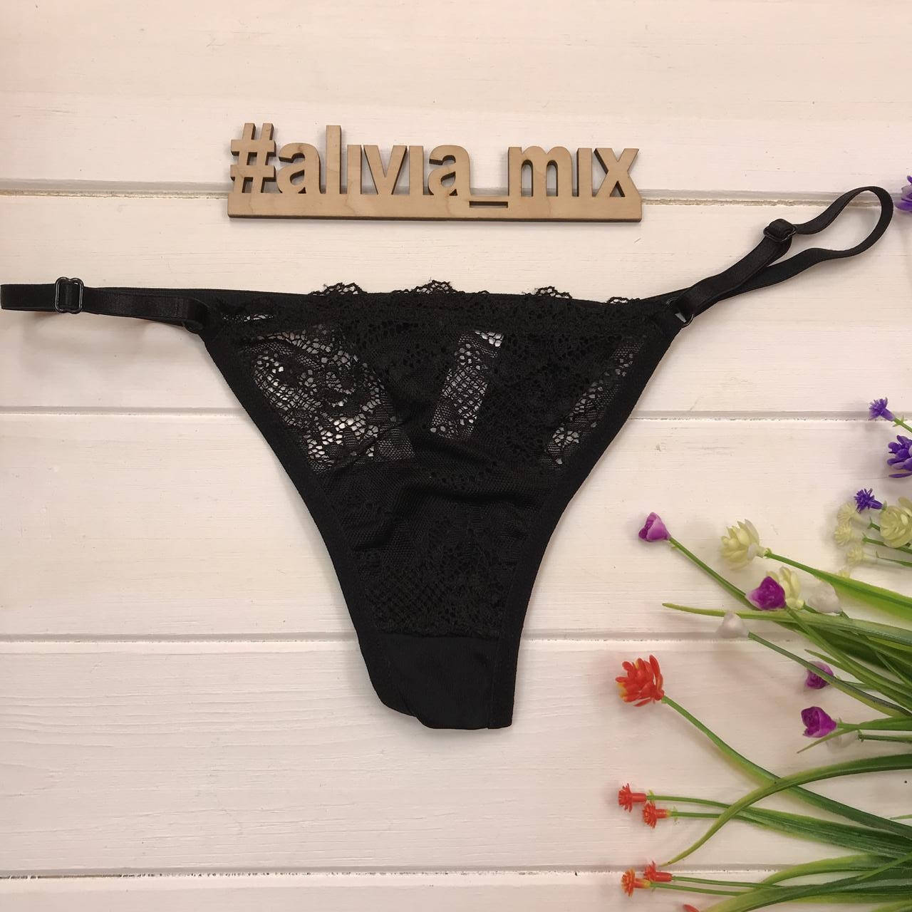 

Регулирующие стринги (любой размер) в разных цветах Черный