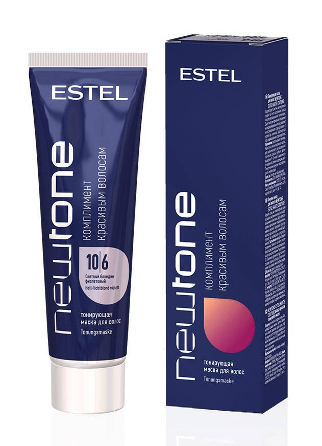 

Тонуюча маска Estel Newtone 10/6 Світлий блондин фіолетовий 60 мл