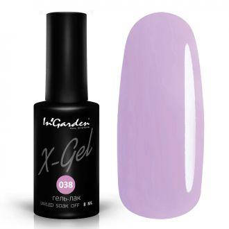 

Гель лак INGARDEN X-GEL (сиренево-розовый) № 038, 8 мл