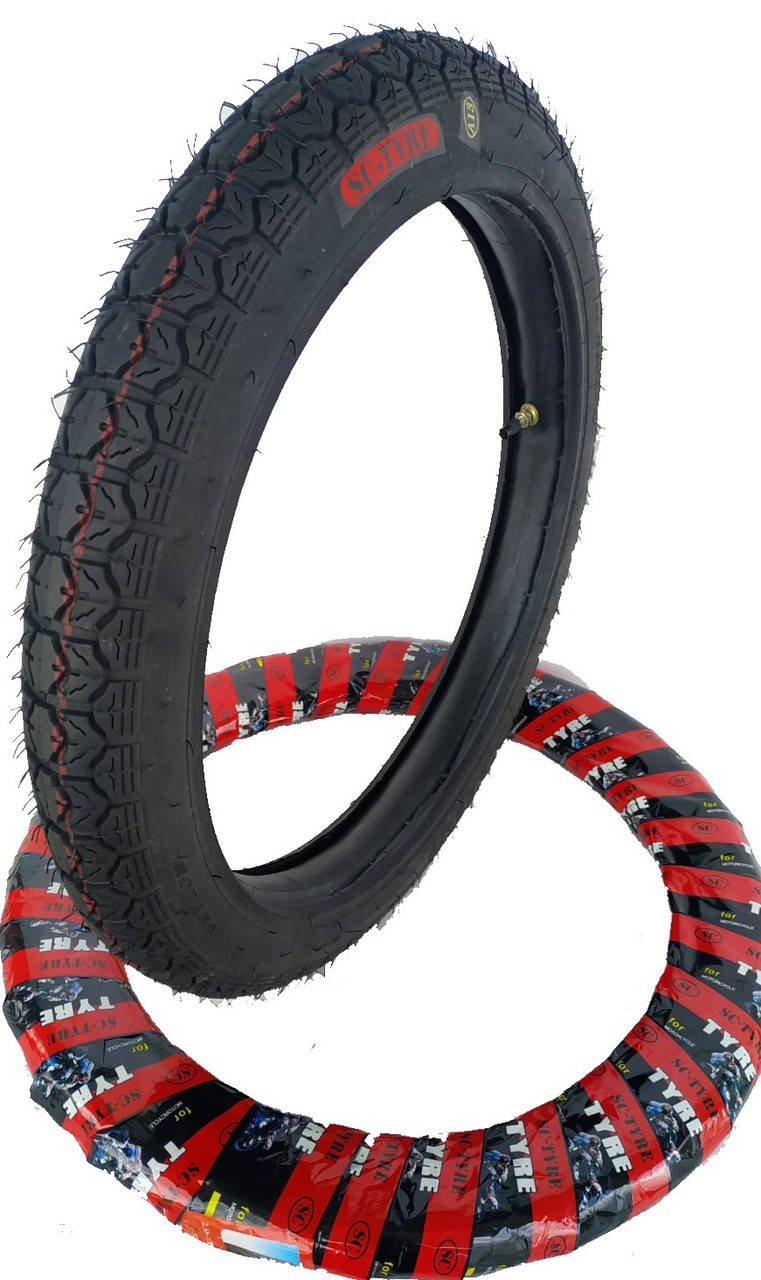 

Покрышка 2.50-17 + камера SC Тайвань