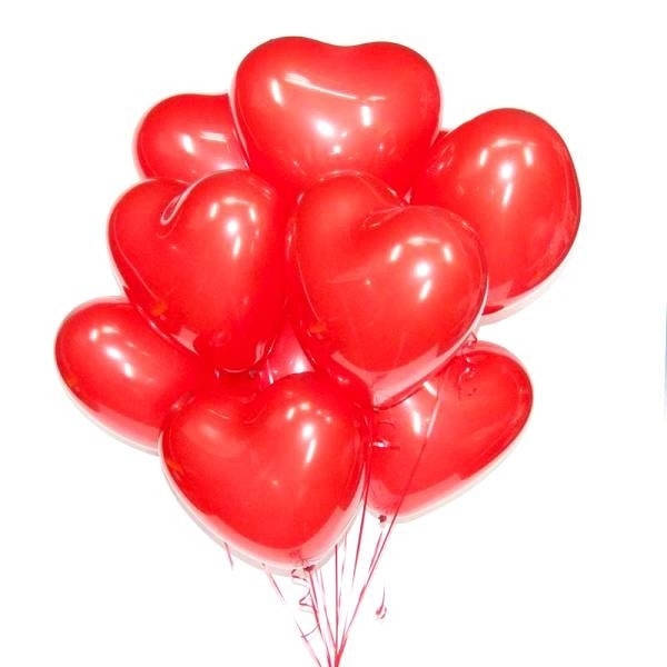 

Сердце 44 см красное