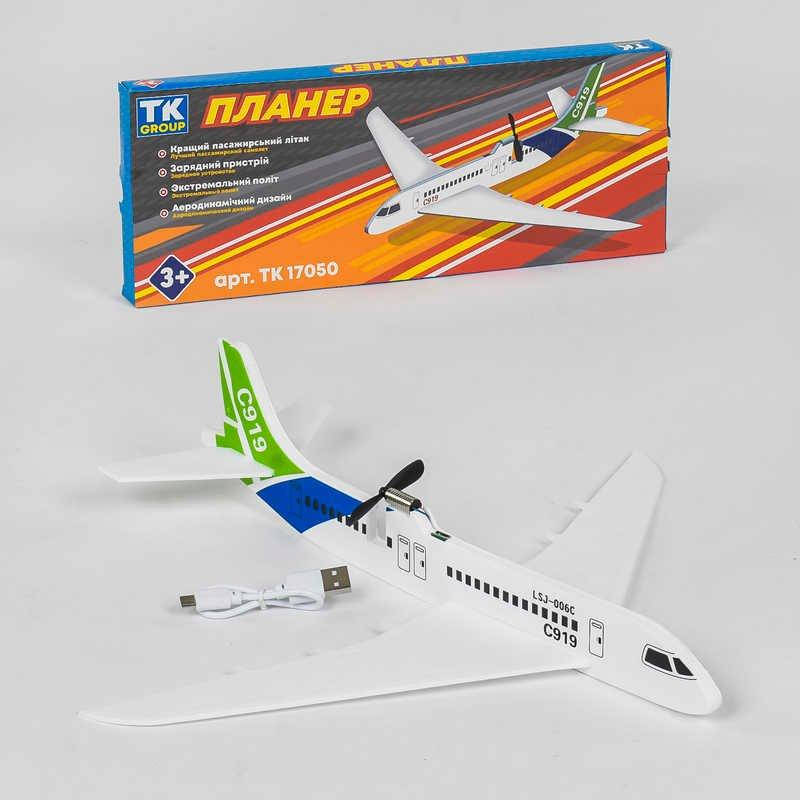 

Планер с мотором С 37834 / ТК 17050 (100) "TK GROUP", на аккумуляторе, в коробке