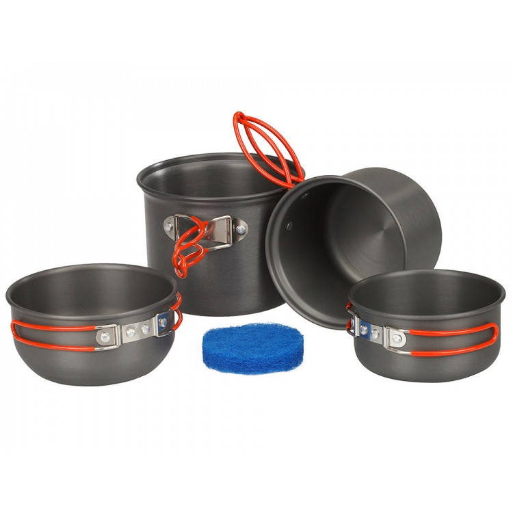 

Набор посуды Fire-Maple для 2 человек FMC 208, Серый