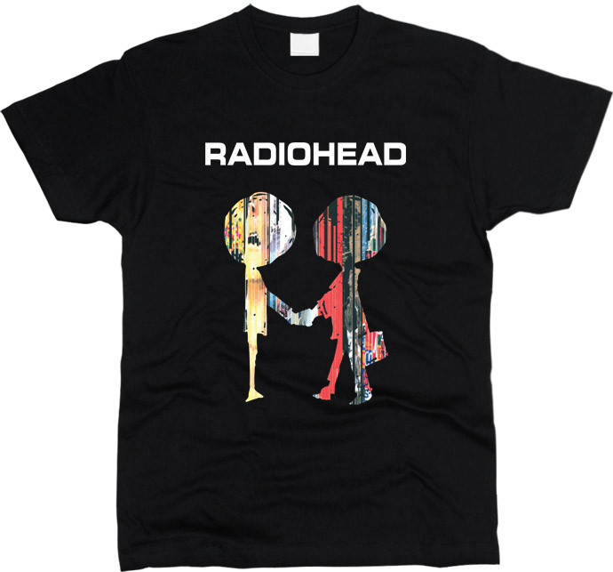 

Radiohead 08 Футболка мужская Черный, .L