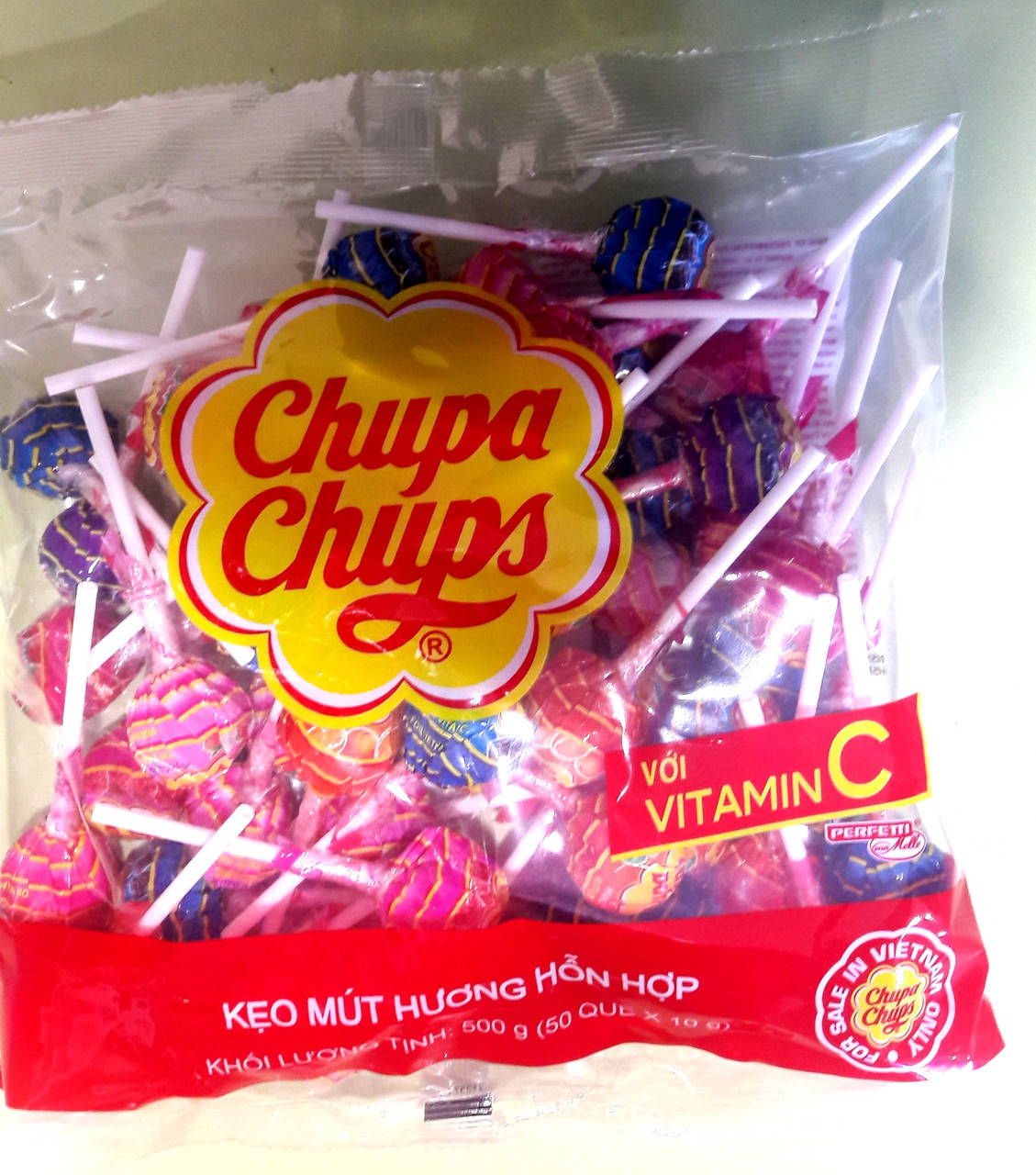 

Леденец на палочке Chupa Chups 10 г 50 штук