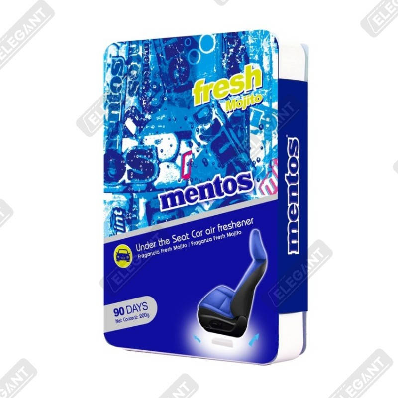 

Ароматизатор автомобильный под сиденье MENTOS (мохито), освежитель воздуха в автомобиль