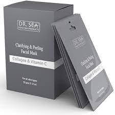 

Маска от пигментации Dr. Sea Clarifying & Peeling Facial Mask - Vitamin C 12 мл