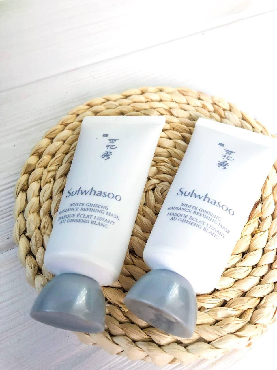 

Очищающая Крем-маска для сияния Sulwhasoo White Ginseng Mask 30 мл
