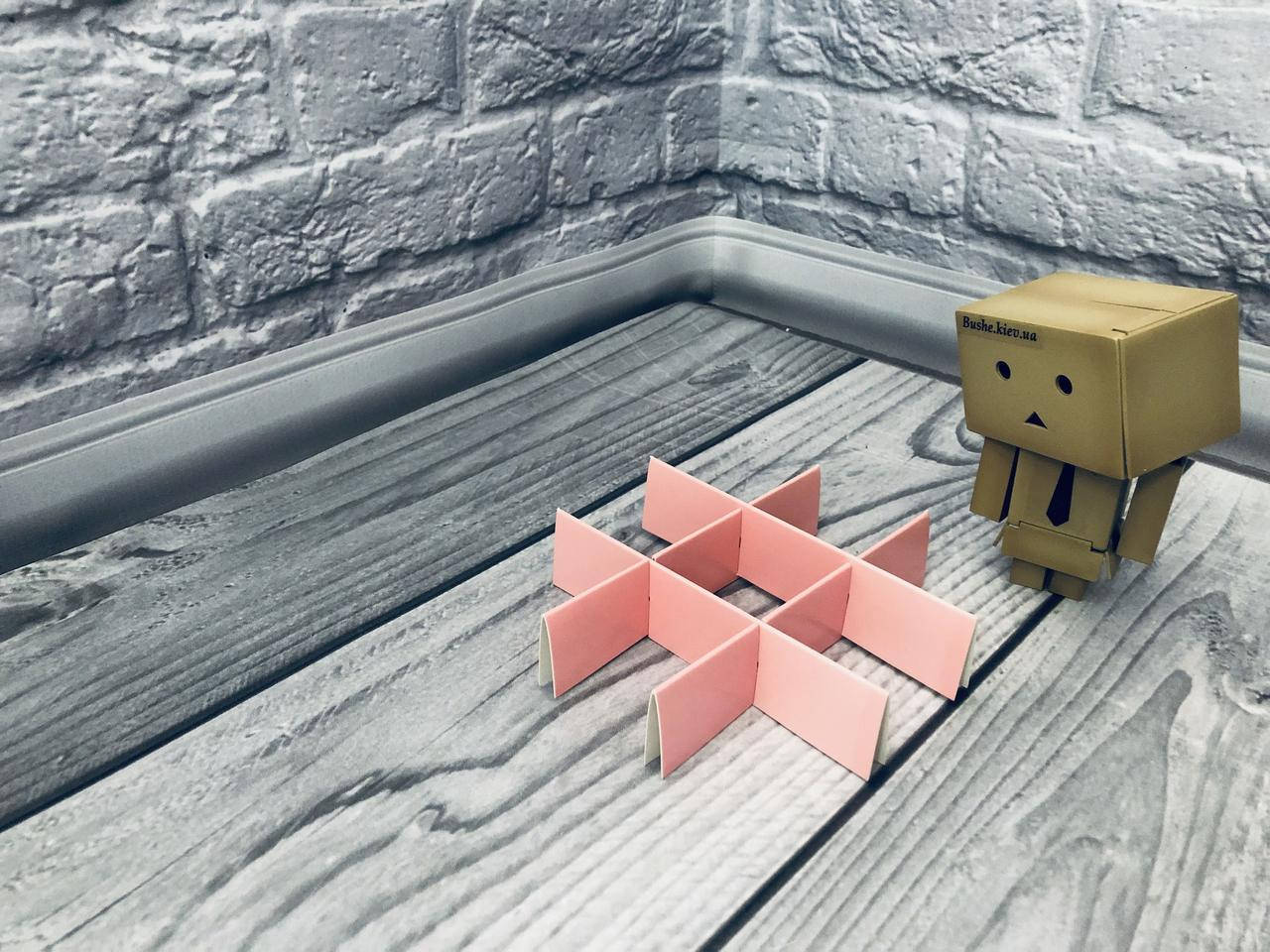 

*10 шт* / Перегородка для конфет / 120х120х30 мм / 9 ячеек / Маленьк / печать-Пудр / лк