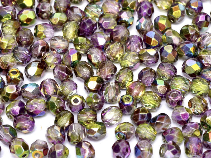 

Fire polished 3 mm Crystal Magic Orchid