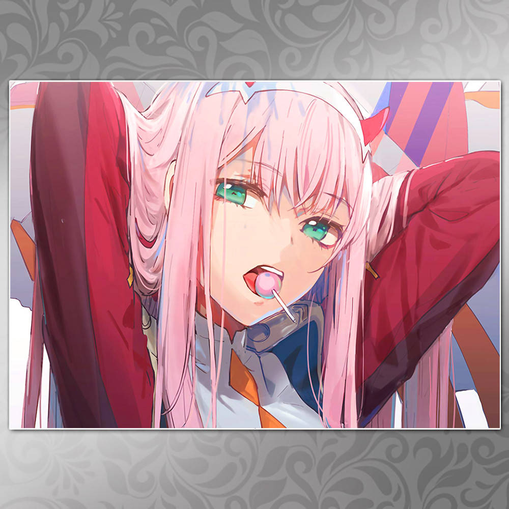 

Плакат Аниме Darling In Franxx 003