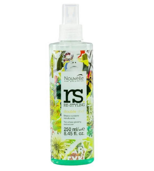 

Двухфазное средство Nouvelle Double Shot для блеска и восстановления волос 250 мл