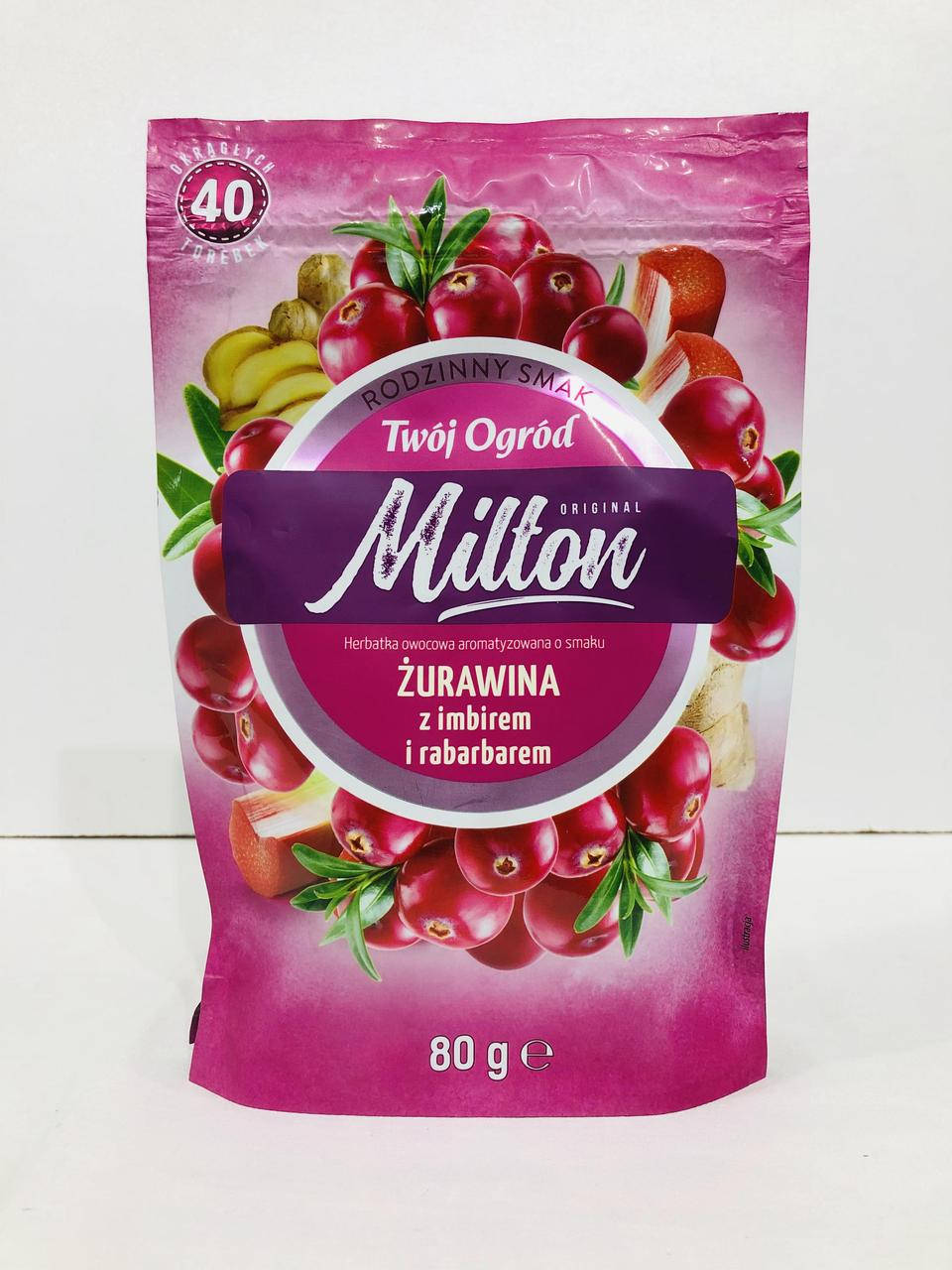 

Чай Milton фруктовий журавлина 40пак